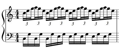 The Hours for Piano, cover image